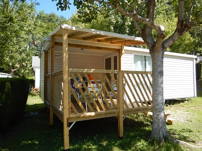 Mobil-home 4pers. Loggia